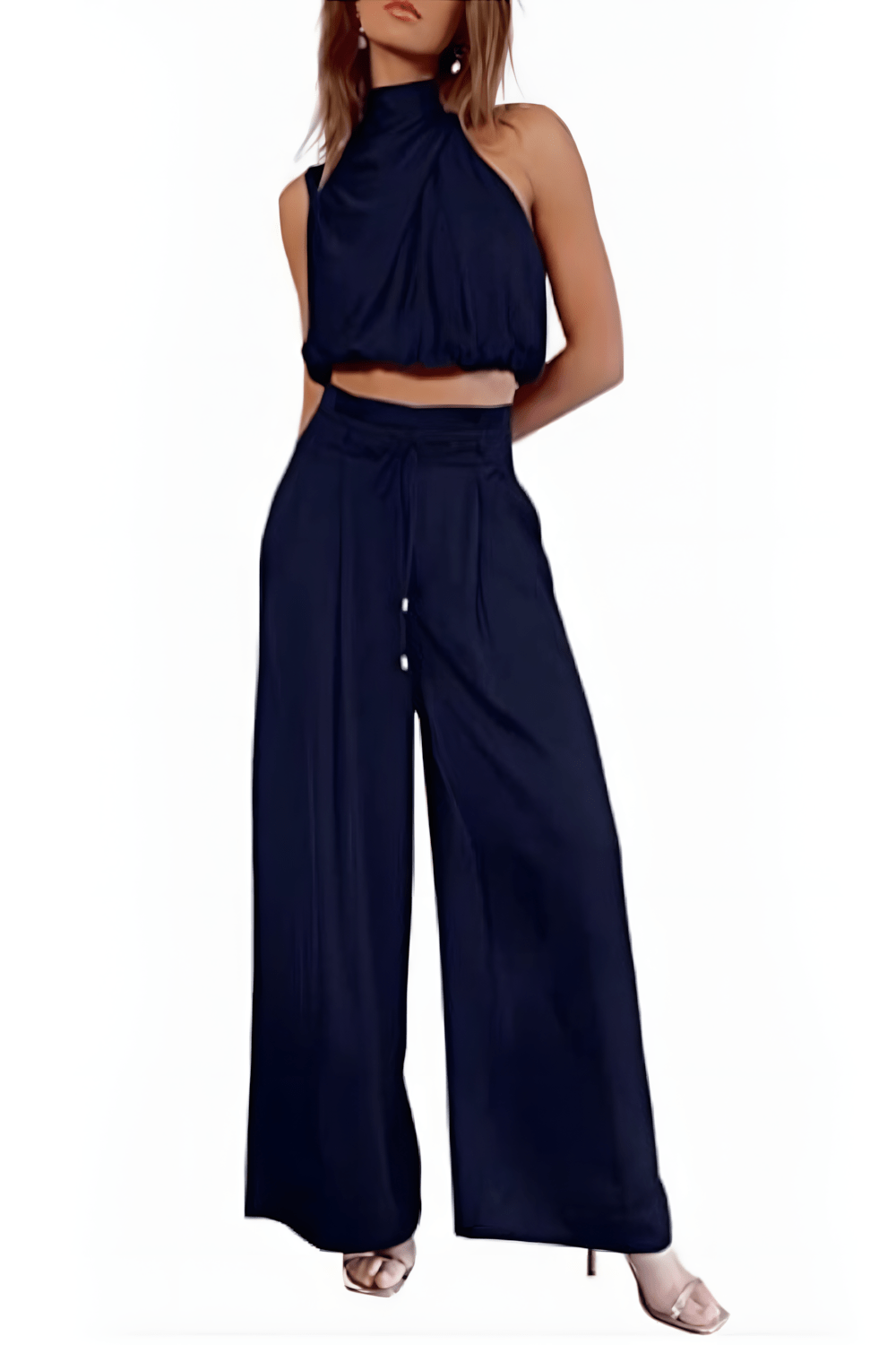 Dames Mouwloze Top en Broek Set - Aurora
