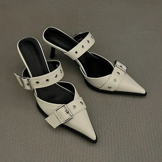 Vrouwen Pumps Lage Hak Elegante Stijl - StudioMarella