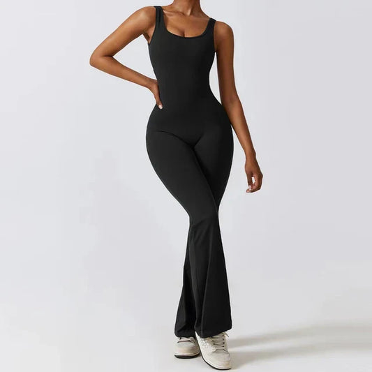 Dames Jumpsuit Racerback Stretch Elegante Zomerjurk - StudioMarella