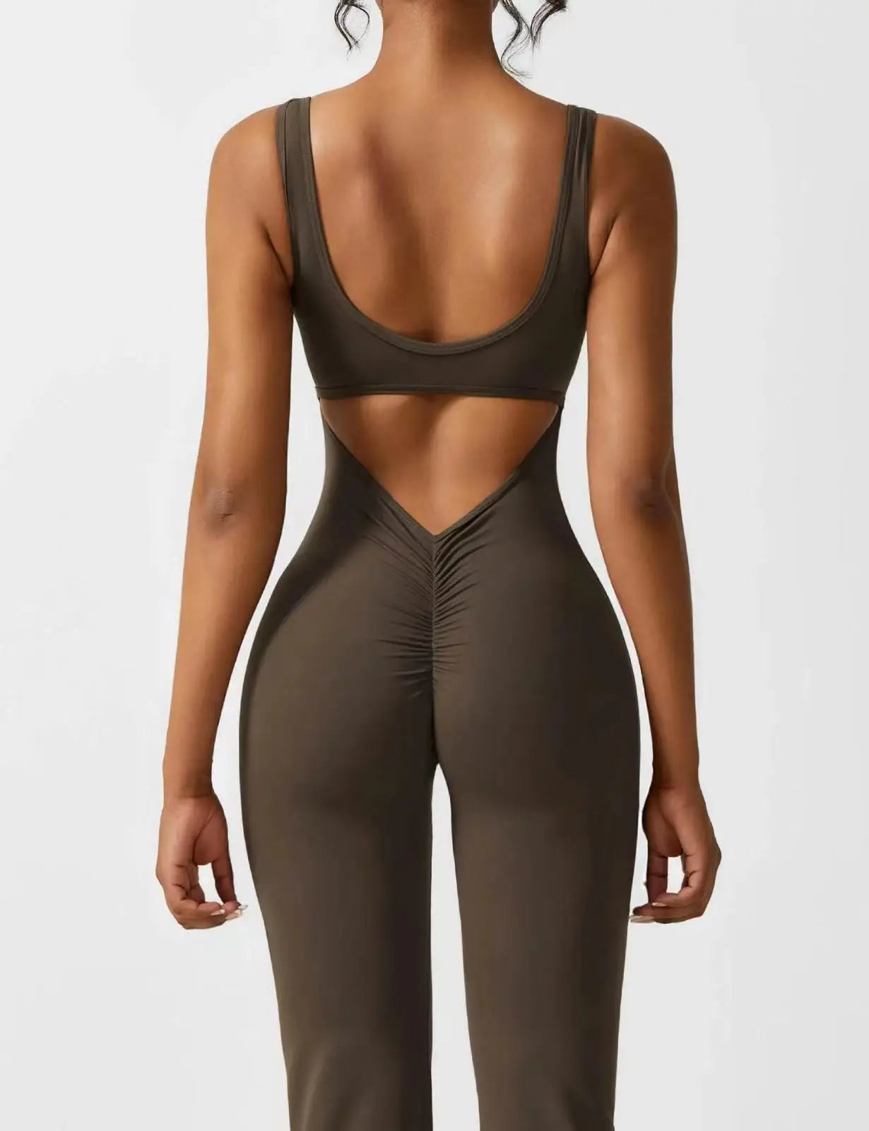 Dames Jumpsuit Racerback Stretch Elegante Zomerjurk