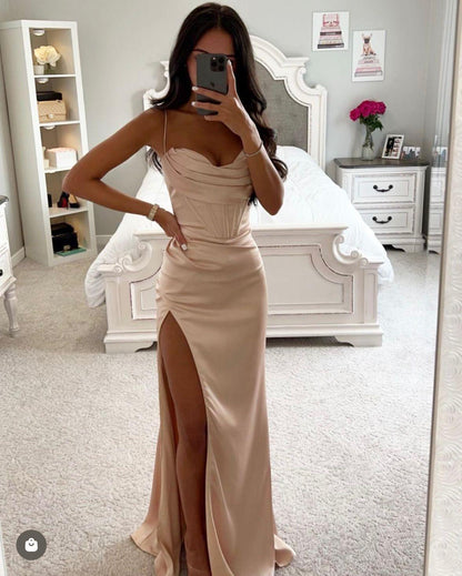 Dames Jurk Zeemeermin Stijl Avondjurk Gala Maxi Jurk