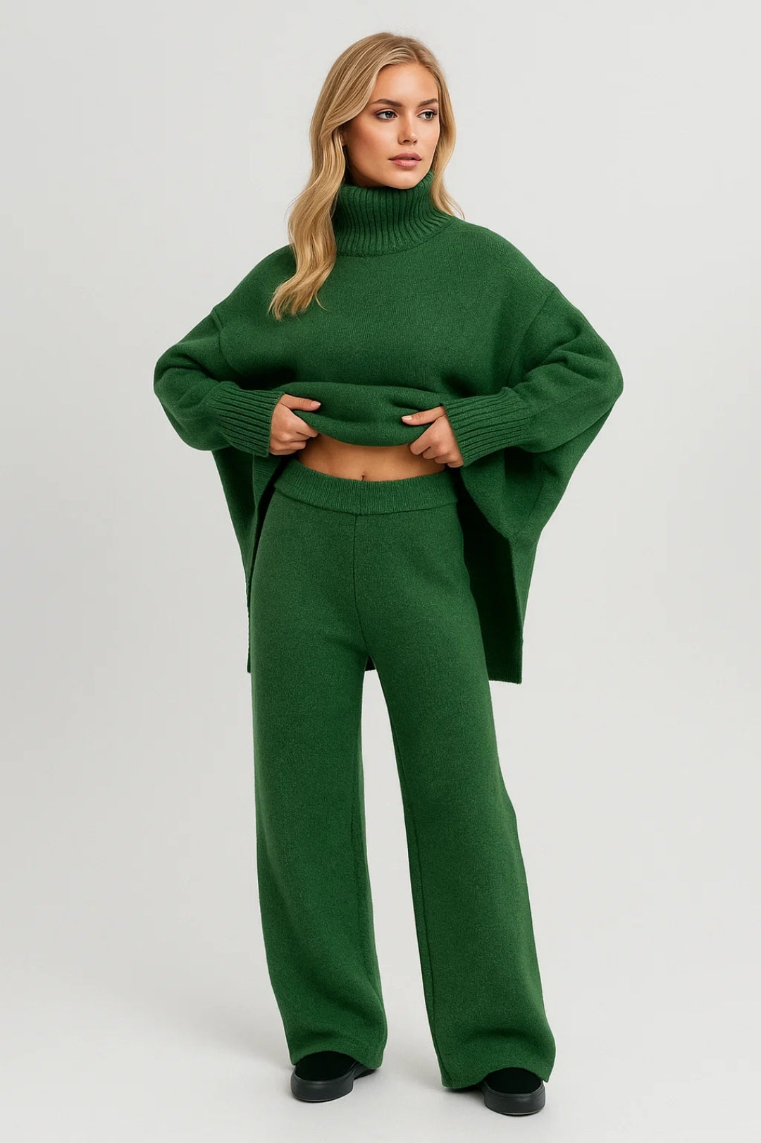 Dames Lounge Set Oversized 2-Delig Winter