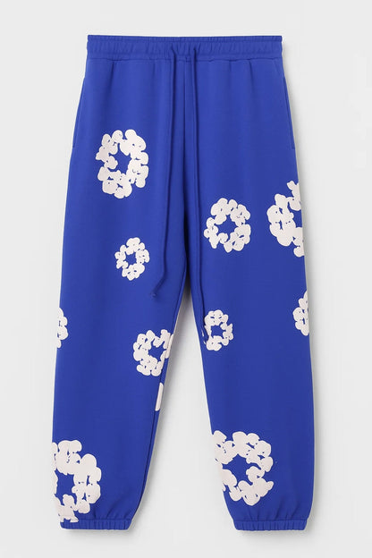 Dames Trainingspak Oversized Hoodie Set met Leuke Print Casual