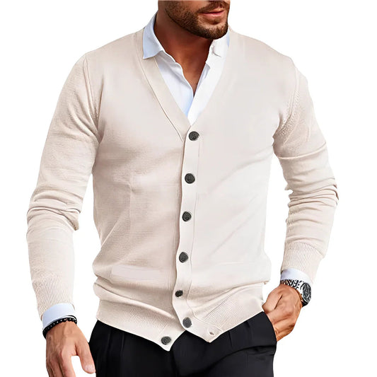 Herensweater Cardigan Versatile en Stijlvol - StudioMarella