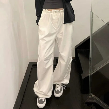 Witte Damesbroek Casual Basic Stijl - StudioMarella