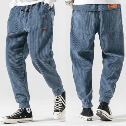 Heren Corduroy Broek Comfortabel en Ruim Zittend