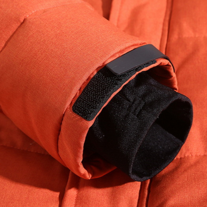 Warme Winterjas Comfortabel Design voor Heren