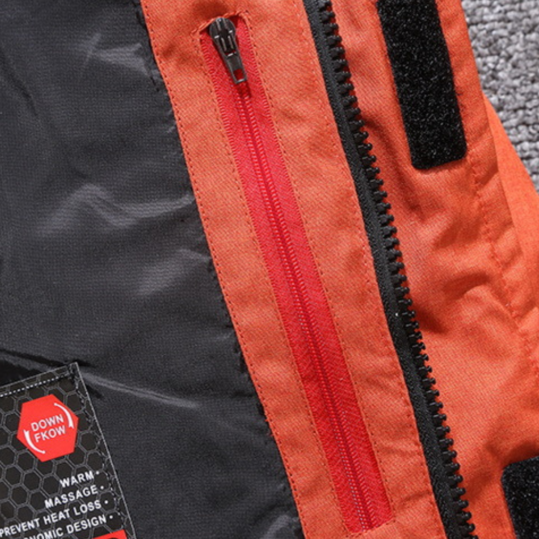 Warme Winterjas Comfortabel Design voor Heren