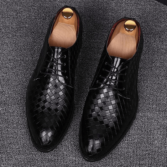 Heren Schoenen Veterschoenen Elegant Comfortabel Leer - StudioMarella