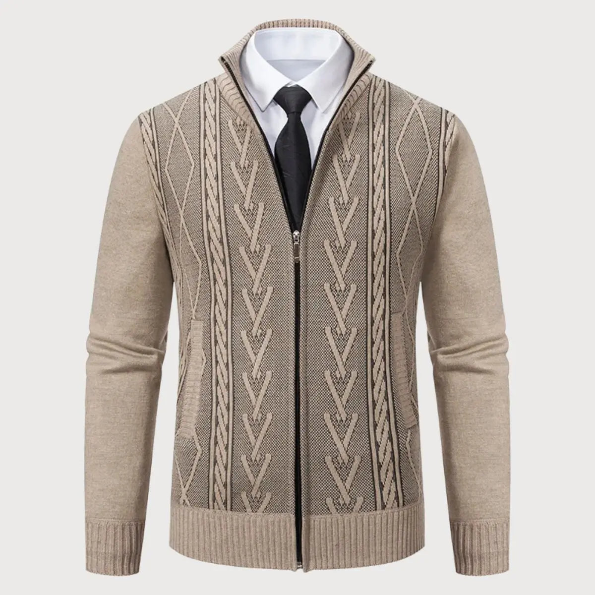 Enzo Heren Overhemd Klassiek Design