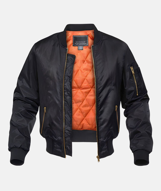 Heren Bomberjack Stoer En Tijdloos Leder Look - StudioMarella