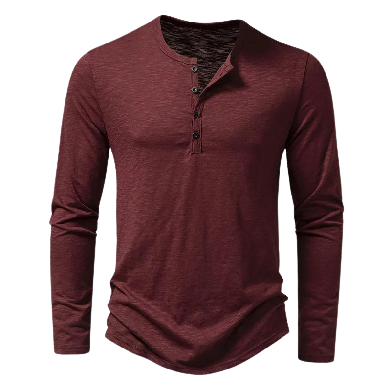 Heren Longsleeve Shirt Comfortabel en Veelzijdig voor Dagelijks Dragen - StudioMarella