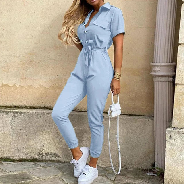 Vrouwelijke Jumpsuit Eendelig Stijlvol Mode - StudioMarella