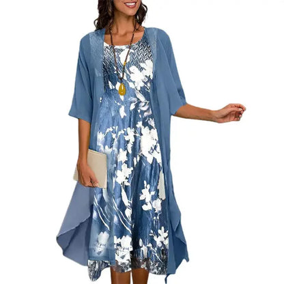 Zomerjurk en Blazer Set voor Dames Elegant Chique - StudioMarella