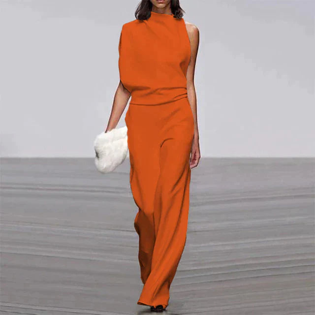 Zwarte Jumpsuit Elegante Avondjurk Gala Stijl - StudioMarella