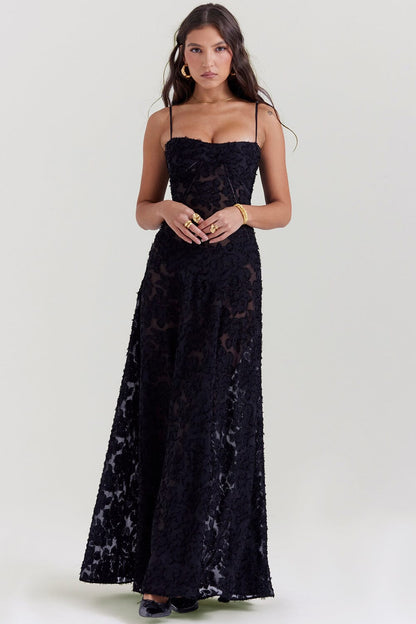 Elegante Maxi Jurk Dames | Vloeiende Lange Jurk 9
