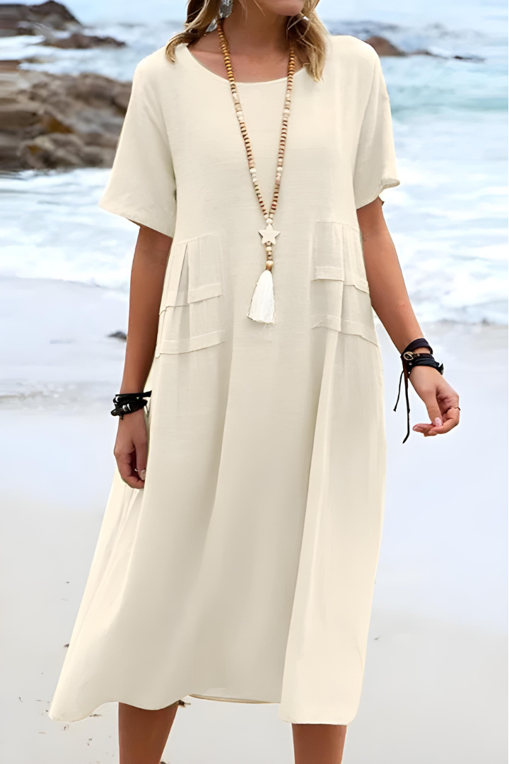 Midi-jurk Comfortabel Elegante Zomerjurk voor Vrouwen - StudioMarella