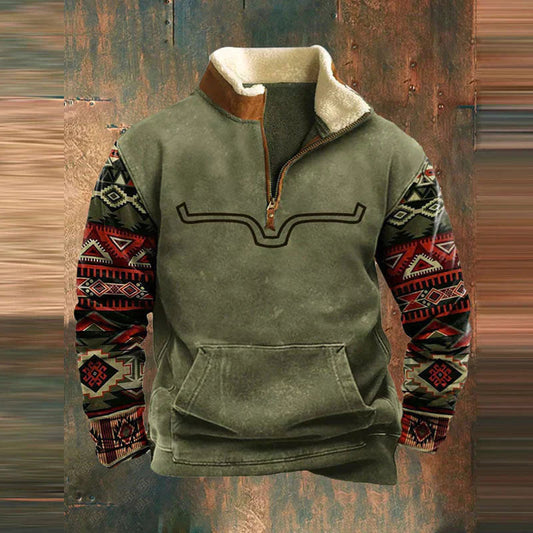 Luca Heren Trui met Rits Warm en Comfortabel - StudioMarella