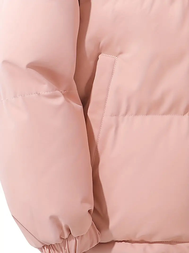 Warme Gewatteerde Winterjas met Capuchon voor Dames en Heren