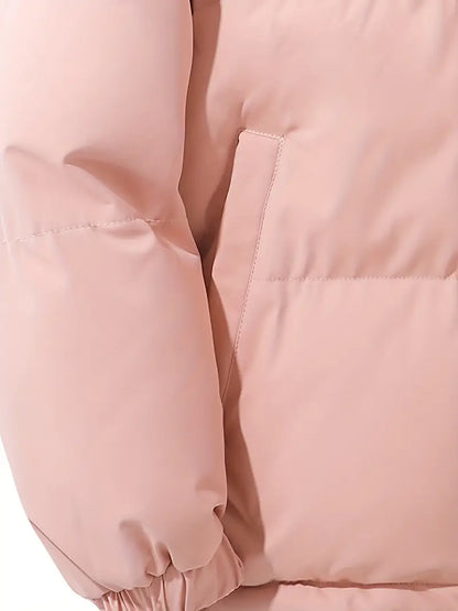 Warme Gewatteerde Winterjas met Capuchon voor Dames en Heren
