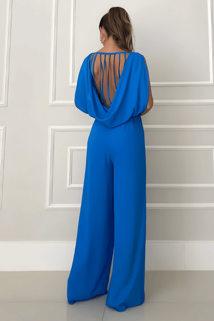 Vrouwelijke Jumpsuit Zonder Mouwen Wijd model