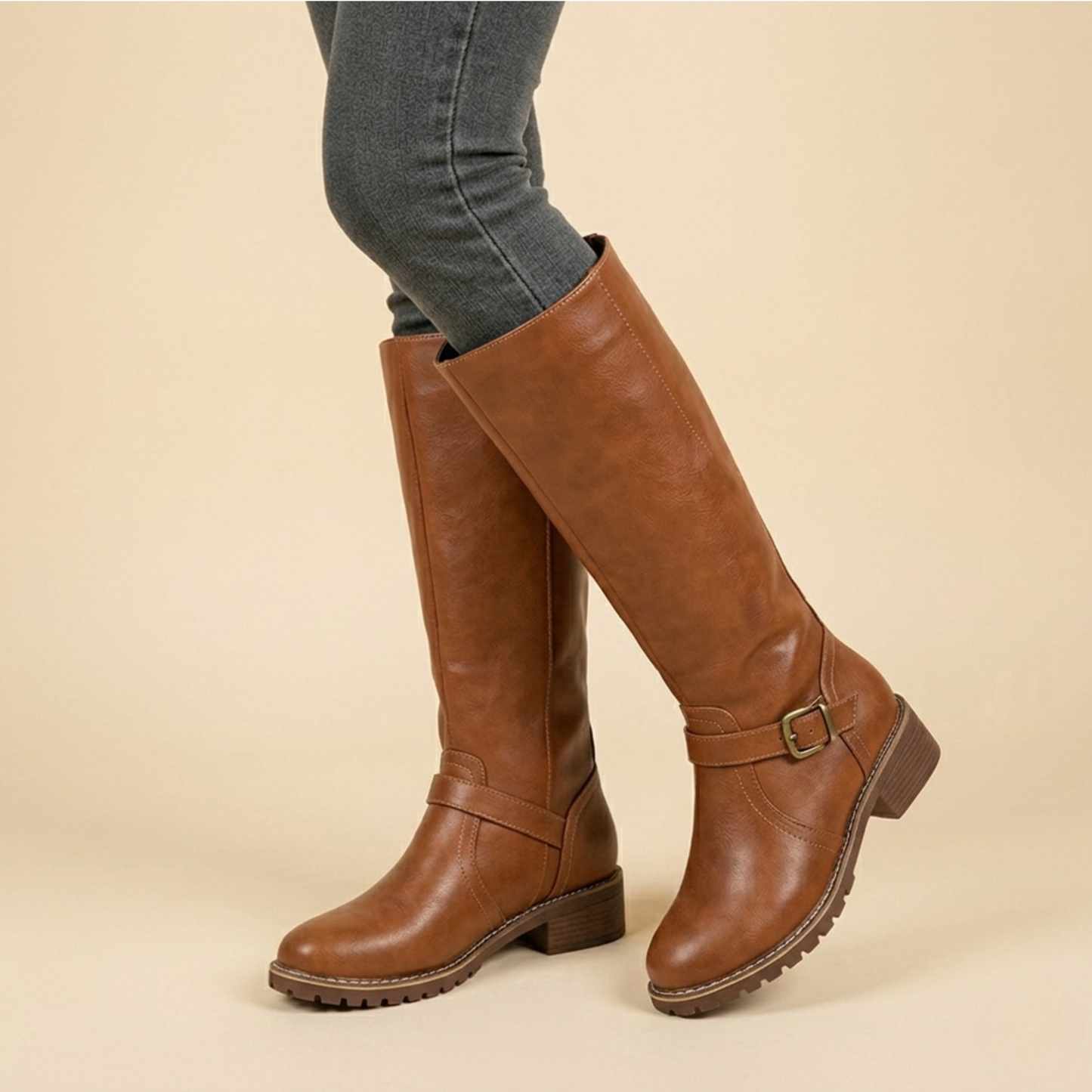 Leren Laarzen Elegant en Comfortabel voor Vrouwen