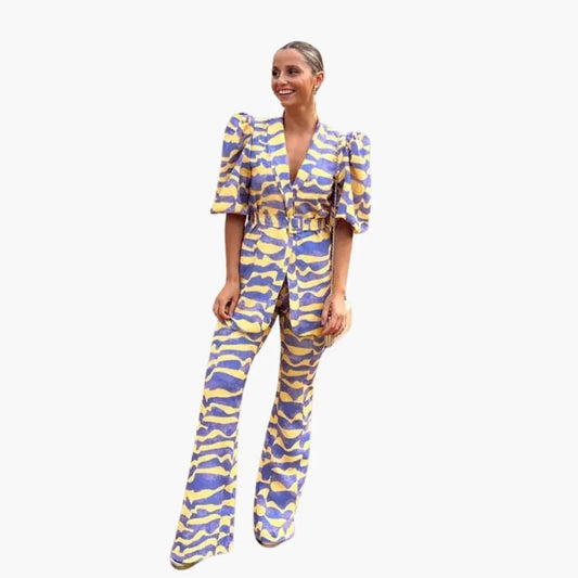 Dames Kleding Set Tweedelig Zachte Stof Elegant - StudioMarella