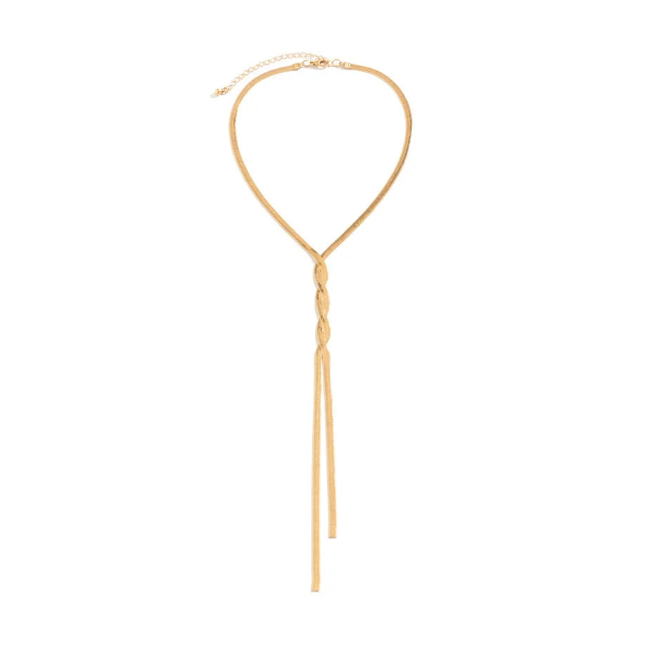 Evelyn | Dames Ketting - Verstelbaar, Elegant Slangenontwerp 5