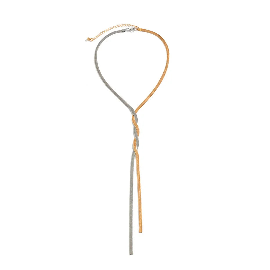 Evelyn | Dames Ketting - Verstelbaar, Elegant Slangenontwerp 7
