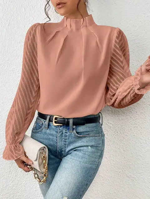 Elegante Top met Lange Mouwen voor Vrouw