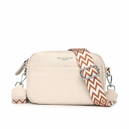 Mila Schoudertas Elegante Design Leer