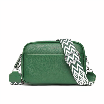Mila Schoudertas Elegante Design Leer