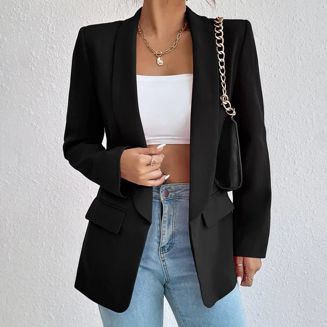 Dames Blazer Slim Fit Stijlvol Elegant - StudioMarella