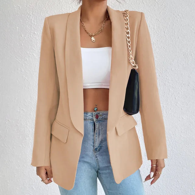 Dames Blazer Slim Fit Stijlvol Elegant