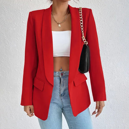 Dames Blazer Slim Fit Stijlvol Elegant