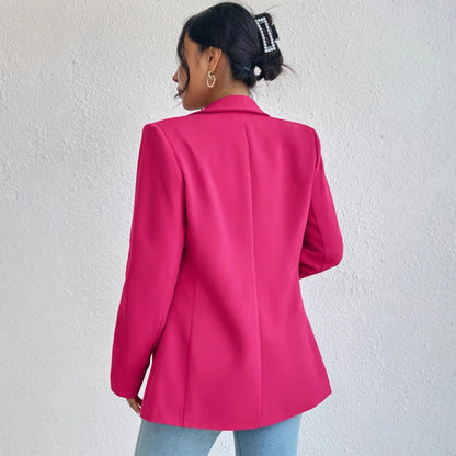 Dames Blazer Slim Fit Stijlvol Elegant