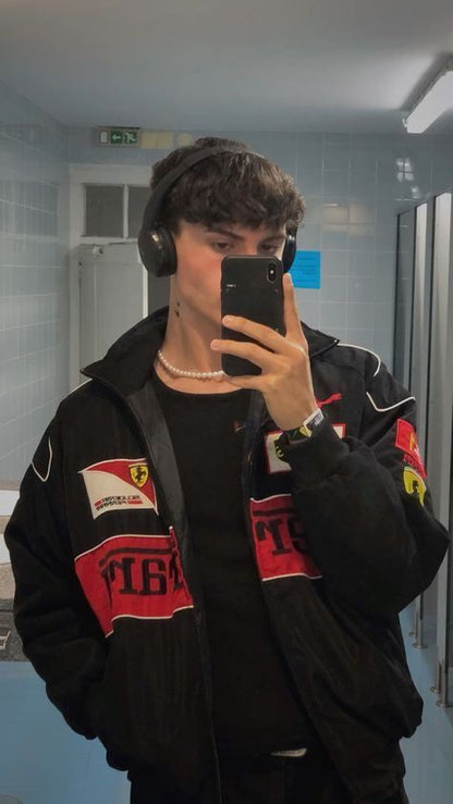 Retro Racejack Ferrari Stijl Rijjack