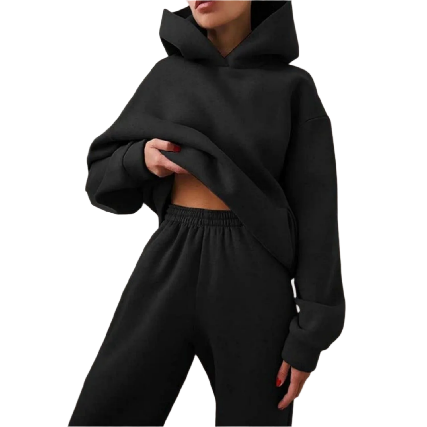 Dames Winterset Hoodie en Broek Warm en Comfortabel - StudioMarella