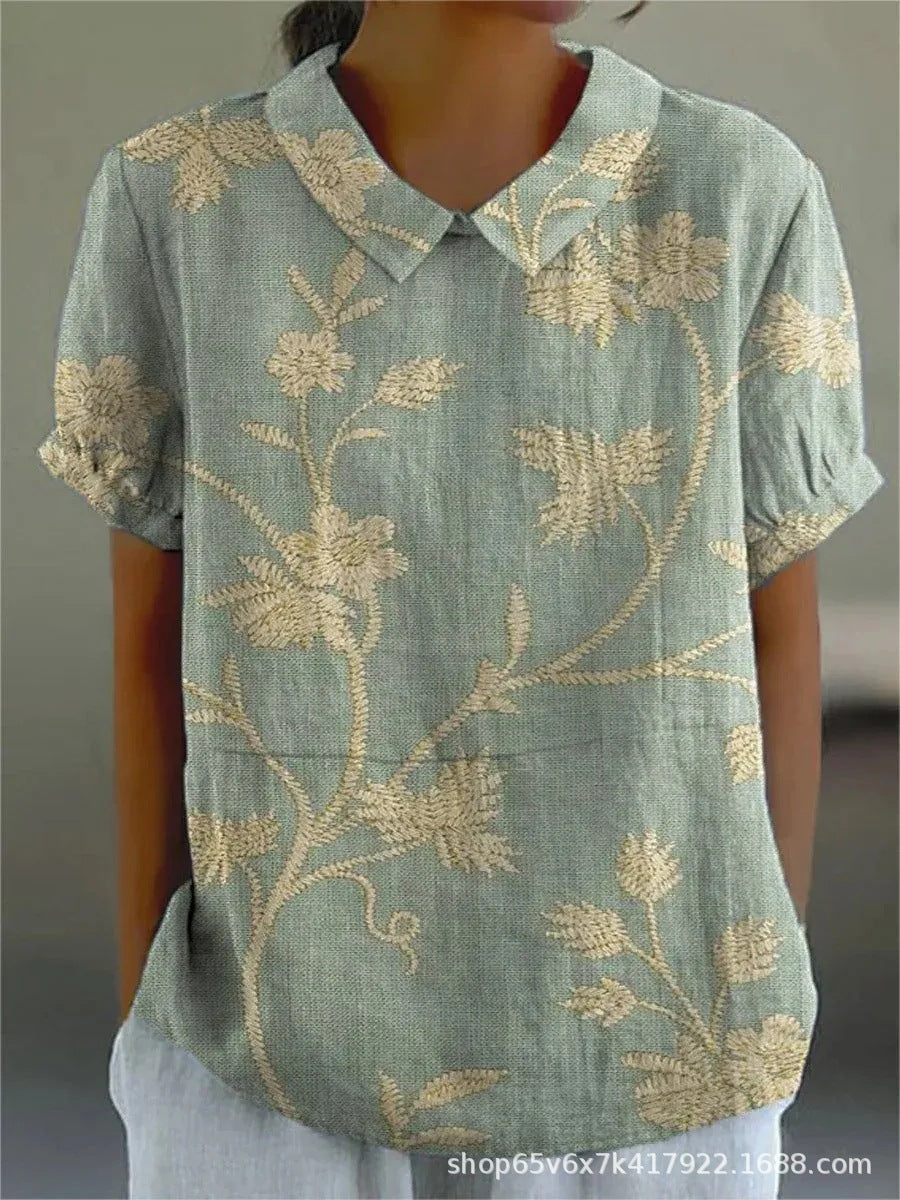 Bloemenjurk Vrouwelijke Floreale Zomerjurk Elegante Stijl - StudioMarella