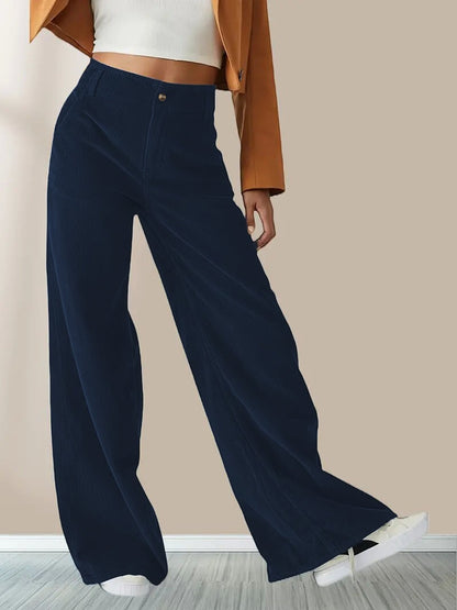 Frieda | Wijdvallende Broek