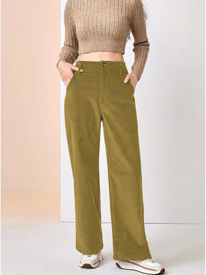 Frieda | Wijdvallende Broek