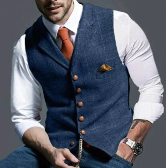 Felix Heren Gilet Elegant en Warm - StudioMarella