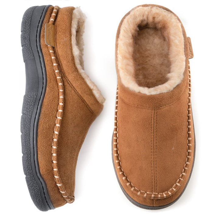 Heren Pantoffels Zachte Stof Modern Design - StudioMarella