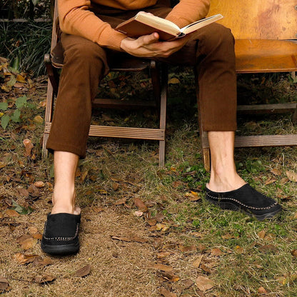 Heren Pantoffels Zachte Stof Modern Design