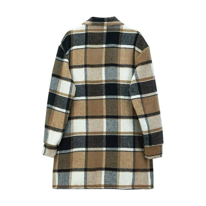 Geruite Blazer Dames | Stijlvolle Blazer Jas 8