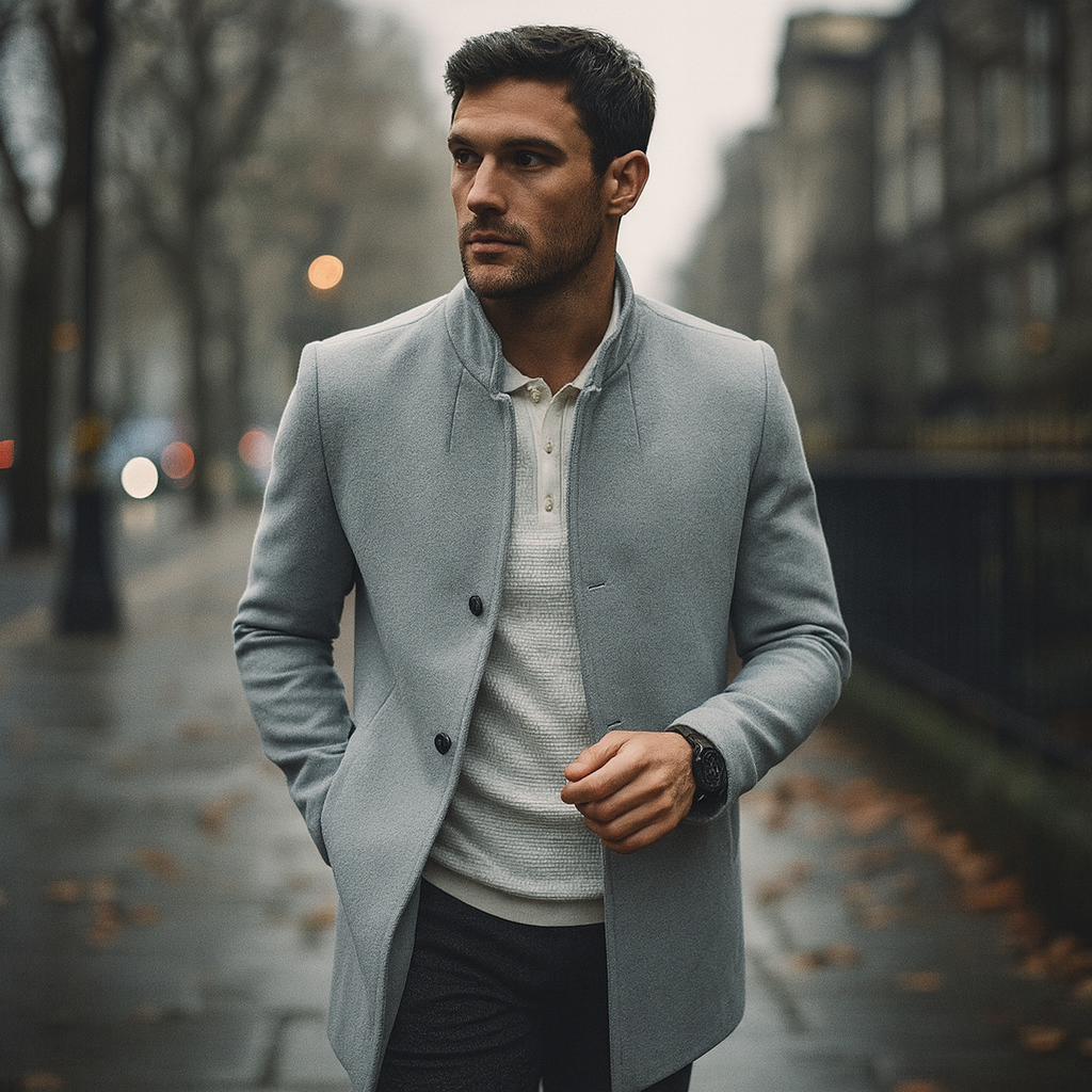 Dunne Herenjas Warm en Casual voorWinter