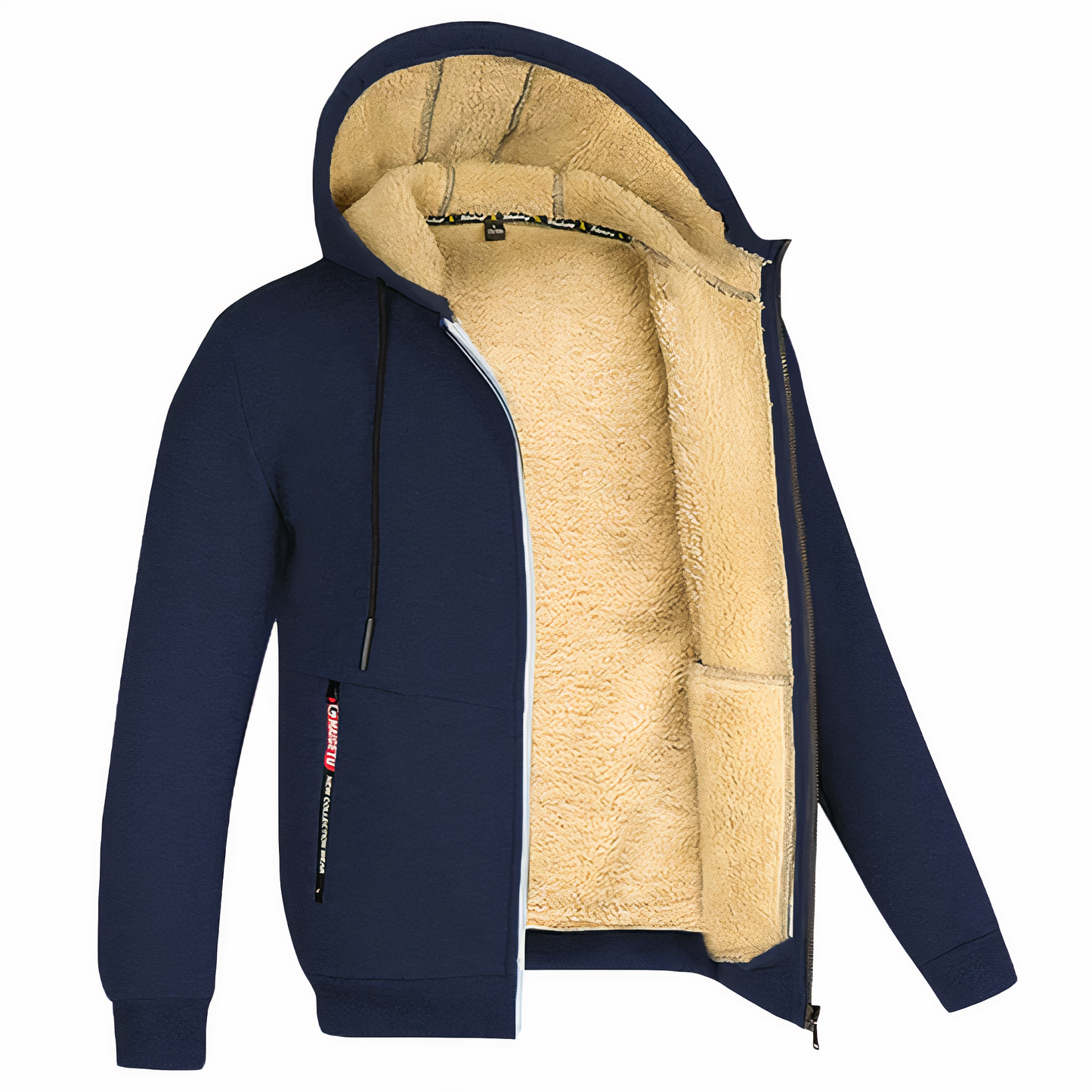 Gilberto | Warm jack met fleecevoering voor de winter 6