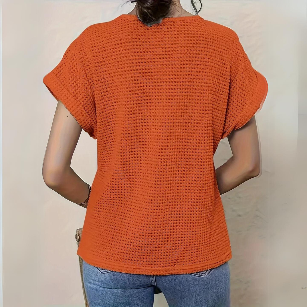 Vrouwelijke Pizzo Top Elegante en Chic