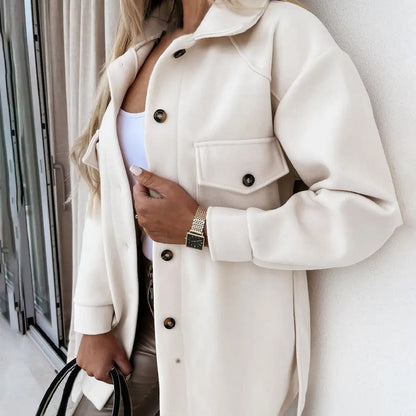 Voorjaarsjas Lente Luxe Stijl - StudioMarella