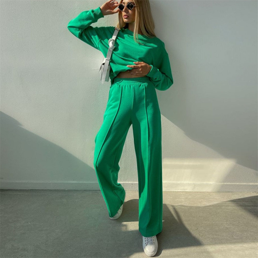Luxe Jogging Set Dames Zacht en Comfortabel